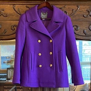 J. Crew Majesty Peacoat Sz 8